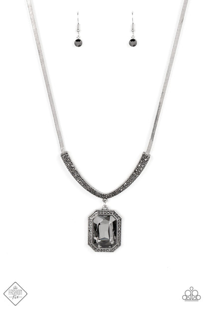 Paparazzi Fit for a DRAMA QUEEN Silver Necklace. #P2RE-SVXX-462JE. Subscribe & Save. 