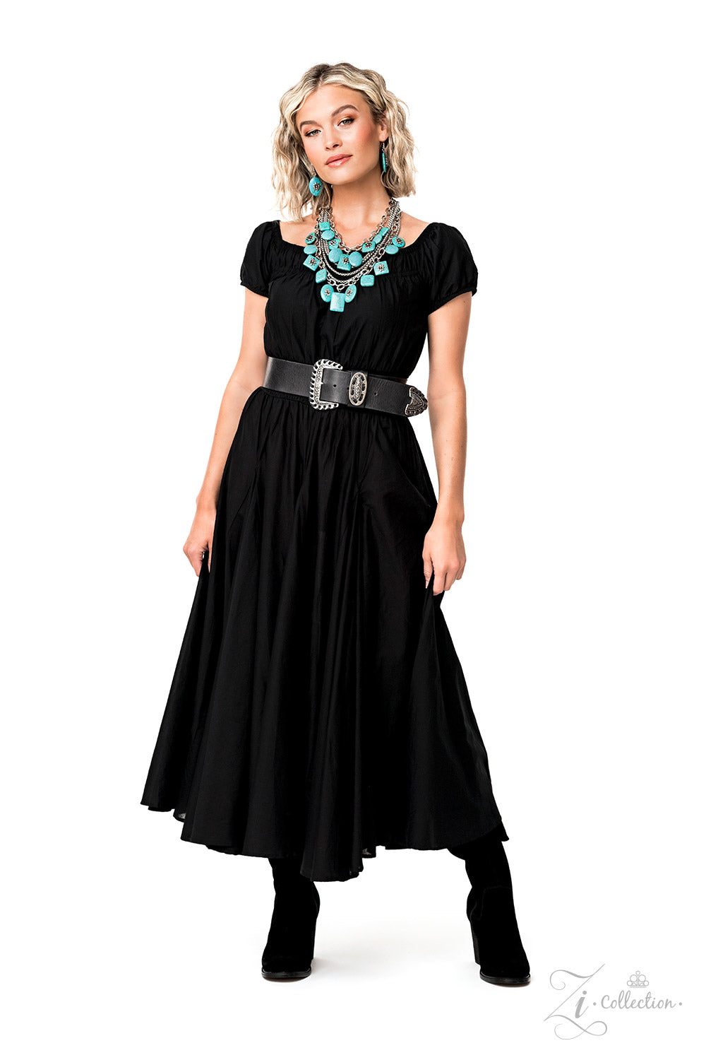 Paparazzi Bountiful Zi Necklace 2022. #Z2219. Subscribe & Save. Bulky Turquoise Stone Necklace