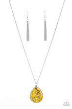 Load image into Gallery viewer, Paparazzi Shimmering Seafloors Yellow Necklace.#P2SE-YWXX-217XX. Subscribe &amp; Save. Ships Free
