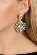 Load image into Gallery viewer, My Good LUXE Charm Multi Iridescent Post Earrings Paparazzi Accessories.  #P5PO-MTXX-088XX
