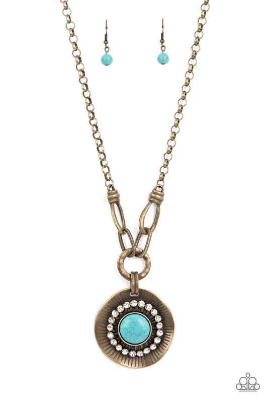 Paparazzi Badlands Treasure Hunt Necklace. #P2SE-BRXX-147XX. Get Free Shipping.