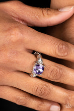 Load image into Gallery viewer, Intergalactic I Do Purple Ring Paparazzi Accessories. Subscribe &amp; Save. #P4RE-PRXX-194XX
