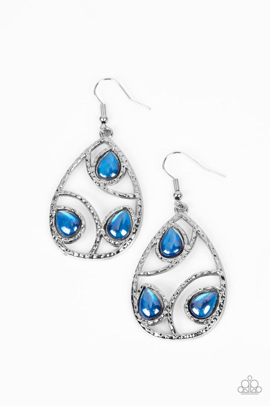 Paparazzi Send the BRIGHT Message Blue Earring. Blue $8.00 Jewelry. Subscribe & Save.  Aquamarine