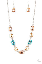 Load image into Gallery viewer, Emerald Envy Multi Necklace Paparazzi Accessories. Life of the party Necklace. $5 Jewelry. 
