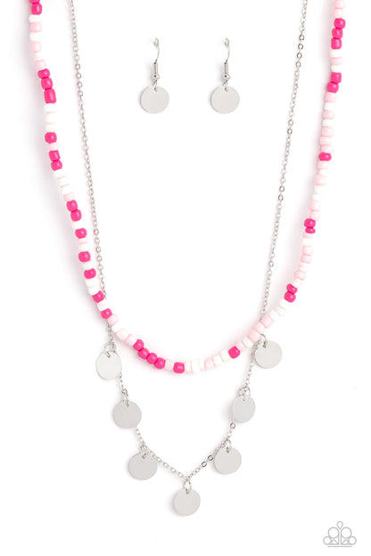 Paparazzi Comet Candy Pink Necklace. #P2SE-PKXX-246XX. Subscribe & Save. $8 Jewelry
