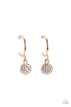 Load image into Gallery viewer, Paparazzi Bodacious Ballroom Gold Earrings. Get Free Shipping. #P5HO-GDXX-294XX
