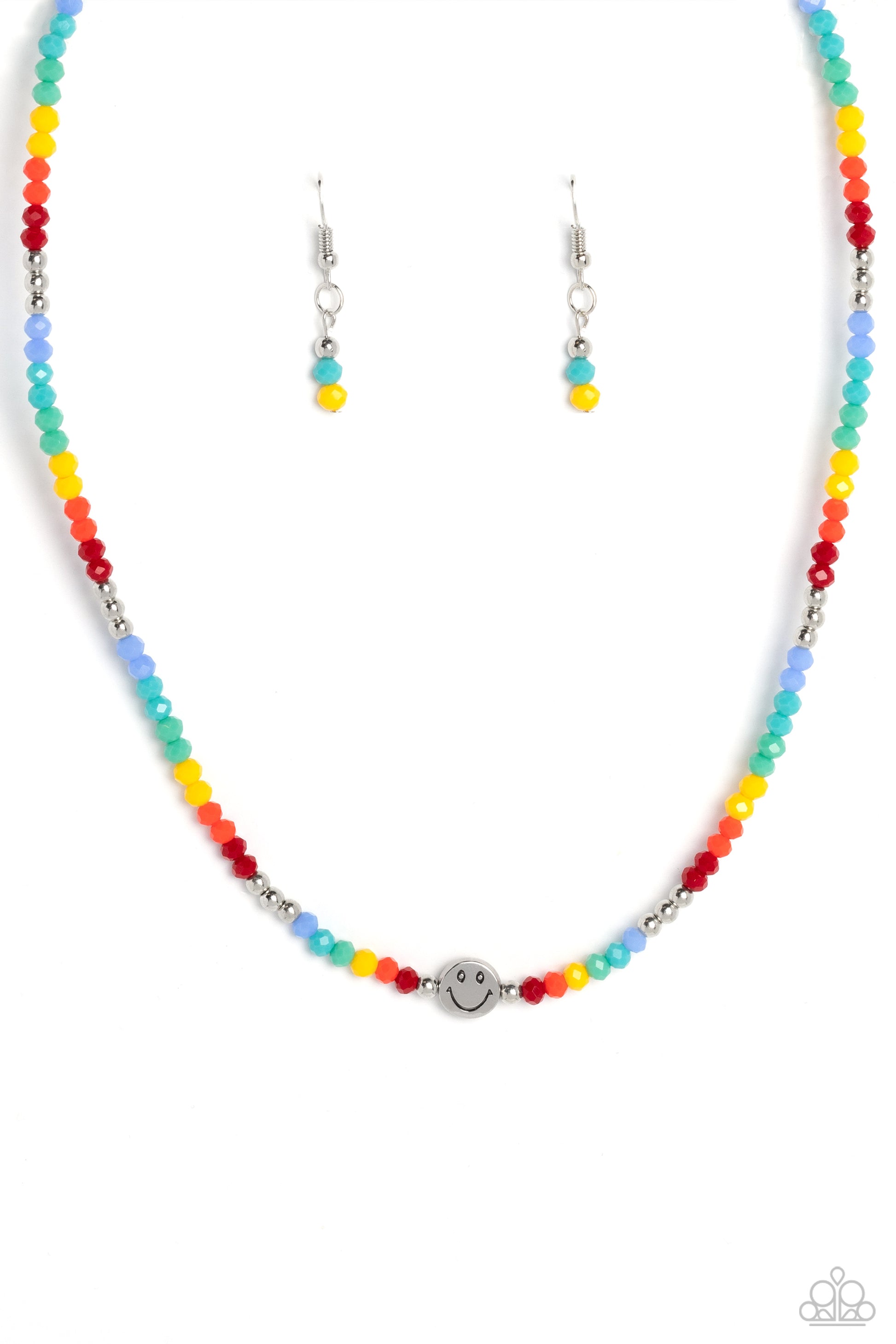 Paparazzi Beaming Bling Multi Necklace. Dainty $8 Necklace. Get Free Shipping.