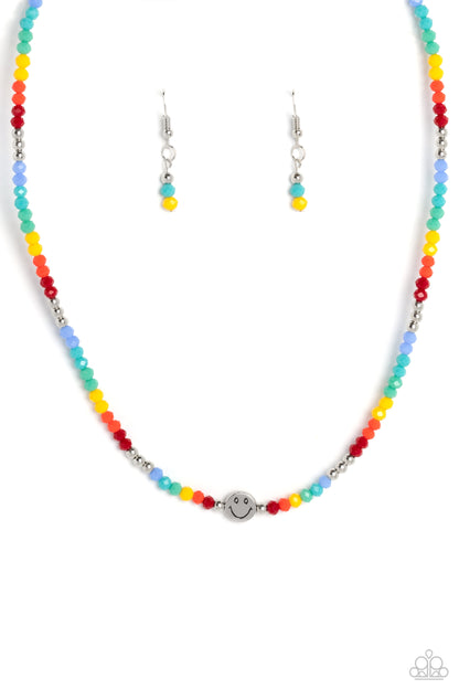 Paparazzi Beaming Bling Multi Necklace. Dainty $8 Necklace. Get Free Shipping.