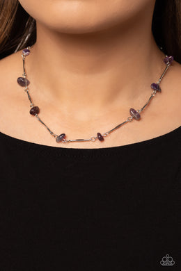 Paparazzi Chiseled Construction Purple Stone Necklace. $5 Jewelry. Get Free Shipping. $5 Jewelry 