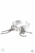 Load image into Gallery viewer, CHAIN Showers White Bracelet Paparazzi Accessories. Get Free Shipping.  #P9ST-WTXX-038NH
