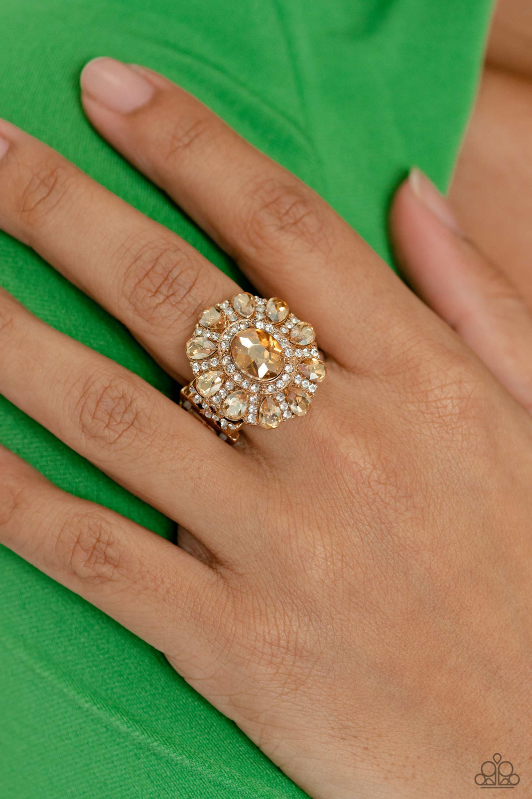 Paparazzi GLIMMER and Spice Gold Ring. Get Free Shipping. #P4RE-GDXX-274XX. $5 Jewelry