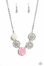 Load image into Gallery viewer, Tea Party Favors Pink Necklace Paparazzi Accessories. Get Free Shipping. #P2ST-PKXX-143NW

