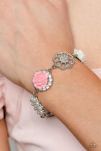 Load image into Gallery viewer, Paparazzi Tea Party Theme Pink Bracelet. Get Free Shipping. #P9WH-PKXX-325NW
