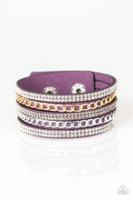 Load image into Gallery viewer, Paparazzi Bracelet ~ Fashion Fiend - Purple Wrap Bracelet
