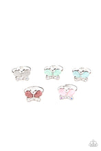 Load image into Gallery viewer, Paparazzi Kids Butterfly Ring Kit Starlet Shimmers. Get Free Shipping.
