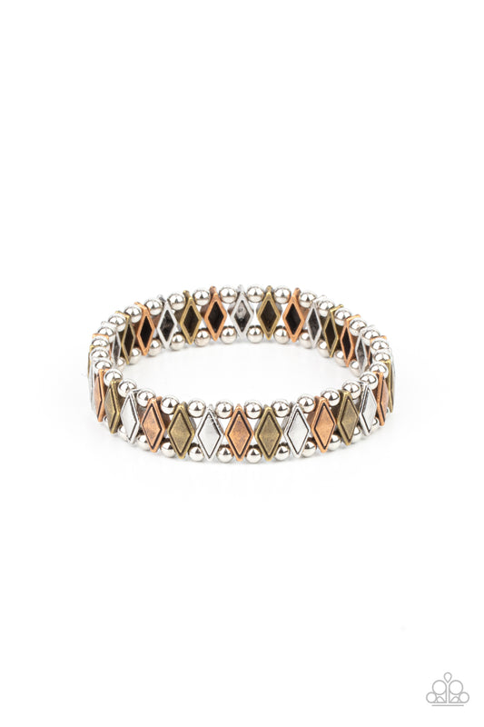 Abstract Advisory - Multi Bracelet Paparazzi Accessories #P9SE-MTXX-160XX