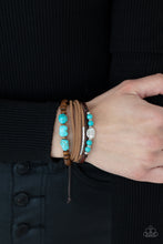 Load image into Gallery viewer, Paparazzi Act Natural - Blue Bracelet at AainaasTreasureBox. #P9UR-BLXX-176XX. Get Free Shipping!
