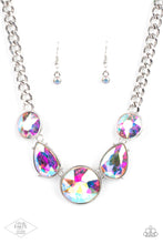 Load image into Gallery viewer, Paparazzi All The Worlds My Stage Multi Iridescent Necklace $5 Bling Jewelry

