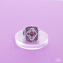 Load image into Gallery viewer, Amplified Aztec Purple and Plum Beads Ring Paparazzi Accessories. Subscribe &amp; Save. 
