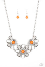 Load image into Gallery viewer, Paparazzi Aquatic Garden Orange Necklaces. #P2ST-OGXX-106XX. Subscribe &amp; Save.
