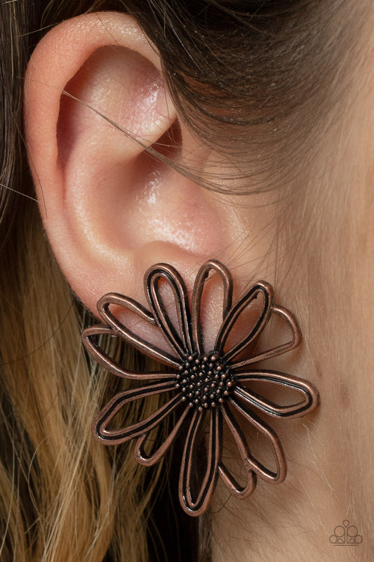 Paparazzi Artisan Arbor - Copper Post Earrings $5 Jewelry. #P5PO-CPXX-037XX. Free Shipping! 