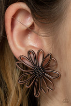 Load image into Gallery viewer, Paparazzi Artisan Arbor - Copper Post Earrings $5 Jewelry. #P5PO-CPXX-037XX. Free Shipping! 
