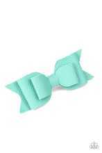 Load image into Gallery viewer, Paparazzi Hair Clip ~ BOW Wow Wow - Green
