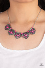 Load image into Gallery viewer, Badlands Basin Pink Necklace Paparazzi Accessories. Get Free Shipping. #P2SE-PKXX-241XX
