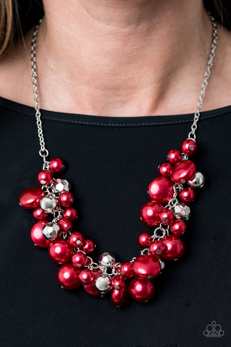 Battle of the Bombshells Red Necklace Paparazzi Accessories. Subscribe & Save. Chunky necklace