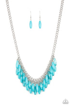 Load image into Gallery viewer, Paparazzi Beach House Hustle Blue Necklace. $5 Jewelry. Get Free Shipping. #P2WH-BLXX-444XX
