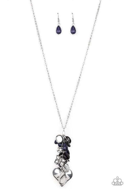 Beach Buzz - Blue Lanyard Paparazzi Accessories $5 Jewelry