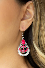 Load image into Gallery viewer, Paparazzi Boho Brilliance Pink Earrings
