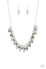 Load image into Gallery viewer, Paparazzi Necklace ~ Boldly Airborne - Green Necklace
