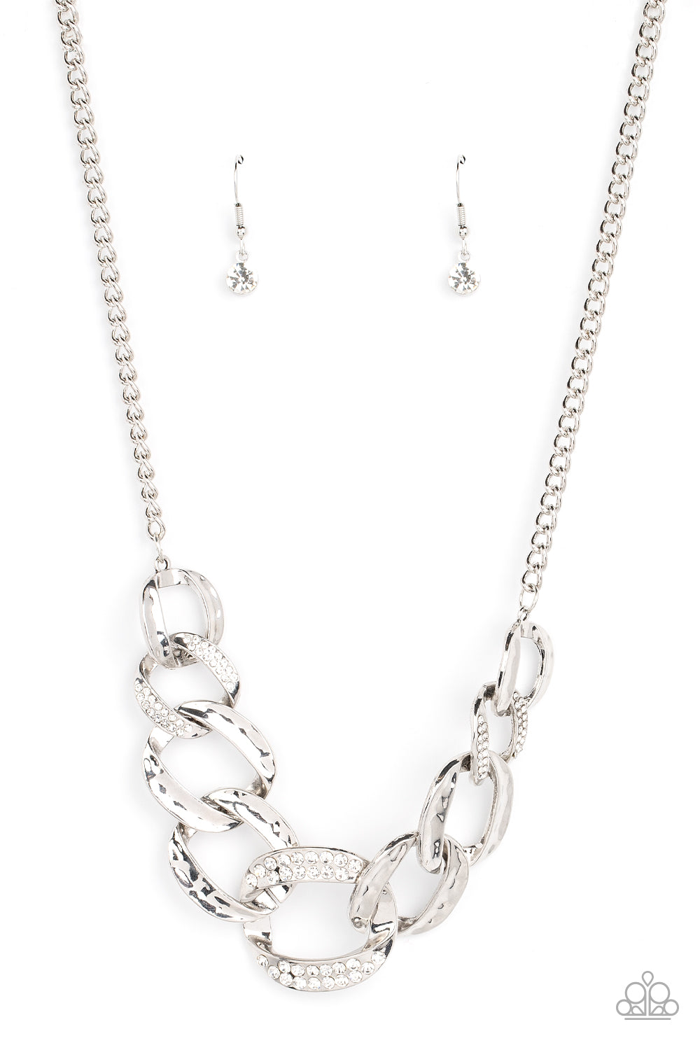 Paparazzi Bombshell Bling White Necklace. Subscribe & Save. #P2IN-WTXX-044XX. $5 Jewelry