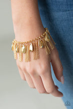 Load image into Gallery viewer, Paparazzi Brag Swag - Gold Bracelet at AainaasTreasureBox. #P9ED-GDXX-038NH
