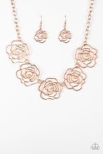 Load image into Gallery viewer, Paparazzi Necklace ~ Budding Beauty - Rose Gold
