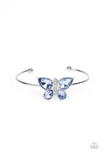 Load image into Gallery viewer, Paparazzi Butterfly Beatitude Blue Bracelet. #P9RE-BLXX-222GR. Subscribe &amp; Save.
