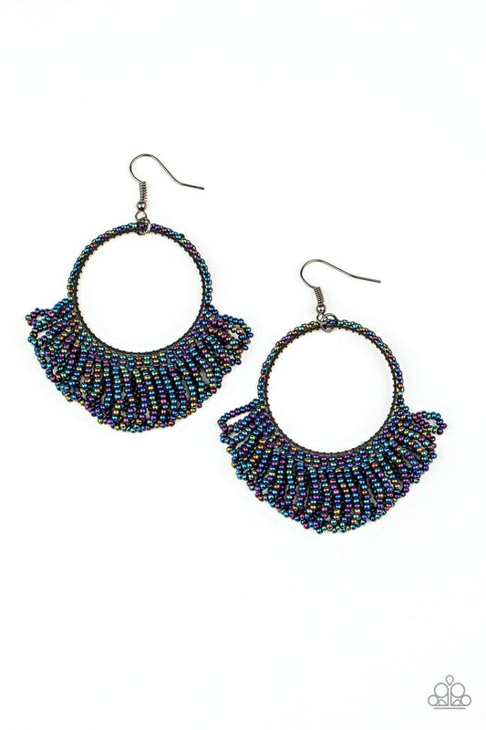 Cant BEAD-lieve My Eyes! - Multi Earring Paparazzi Accessories. Get Free Shipping! #P5ST-MTXX-033XX