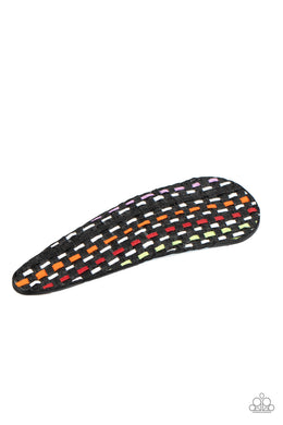 Cant HAIR Myself Think Black Hair Clip Paparazzi Accessories. Get Free Shipping. #P7SS-MTXX-083XX