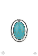 Load image into Gallery viewer, Paparazzi Ring ~ Canyon Sanctuary - Blue - June 2021 Fashion Fix
