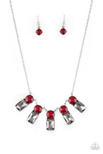 Load image into Gallery viewer, Celestial Royal Red Necklace Paparazzi Accessories online at AainaasTreasureBox #P2RE-RDXX-210XX
