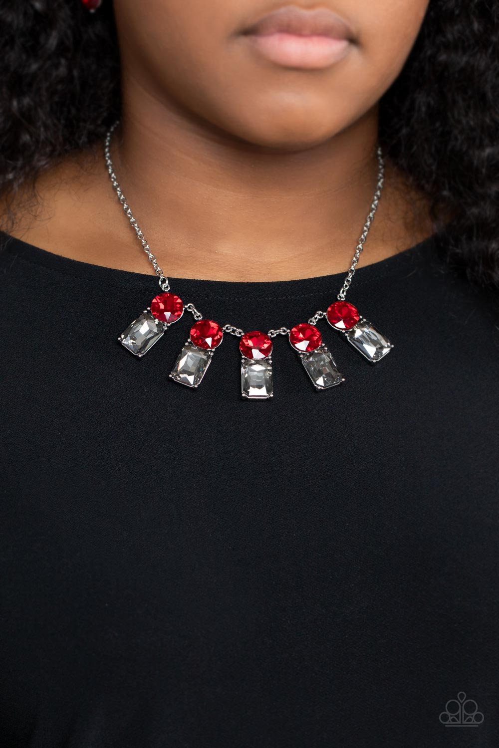 Paparazzi Celestial Royal Red Necklace online at AainaasTreasureBox. Subscribe and Save!