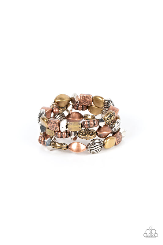 Paparazzi Charmingly Cottagecore Multi Bracelet. #P9SE-MTXX-179XX. Subscribe & Save.