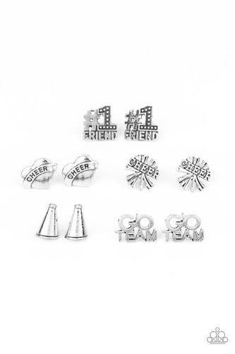 Paparazzi Starlet Shimmers Cheerleader inspired Earring Kit (P5SS-MTXX-401XX)