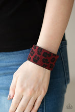 Load image into Gallery viewer, Paparazzi Cheetah Cabana Red Bracelet. Urban Bracelet. Subscribe &amp; Save. #P9UR-RDXX-059XX
