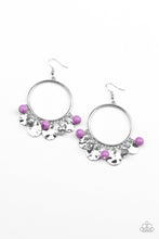 Load image into Gallery viewer, Paparazzi Earring ~ Chroma Chimes - Purple
