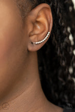 Load image into Gallery viewer, Paparazzi Climb On - Silver Earrings $5 Jewelry. Get Free Shipping! #P5PO-CRSV-184XX
