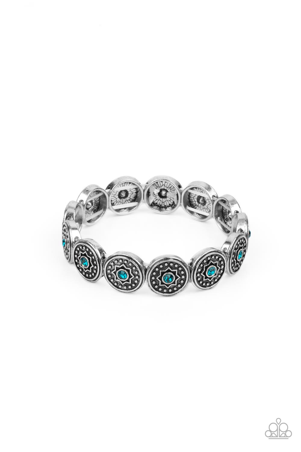 Paparazzi Bracelet ~ Colorfully Celestial - Blue