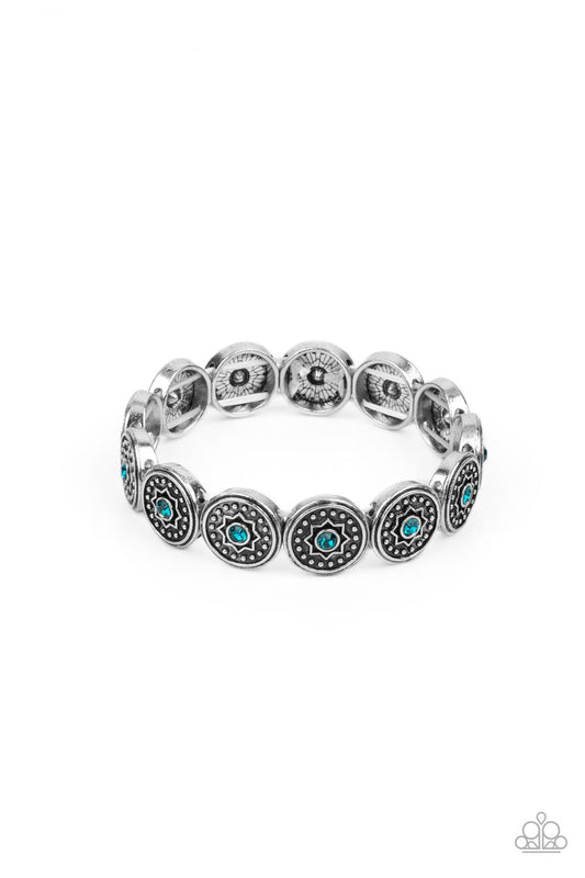 Paparazzi Bracelet ~ Colorfully Celestial - Blue