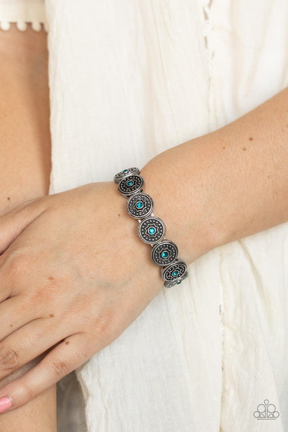 Paparazzi Bracelet ~ Colorfully Celestial - Blue